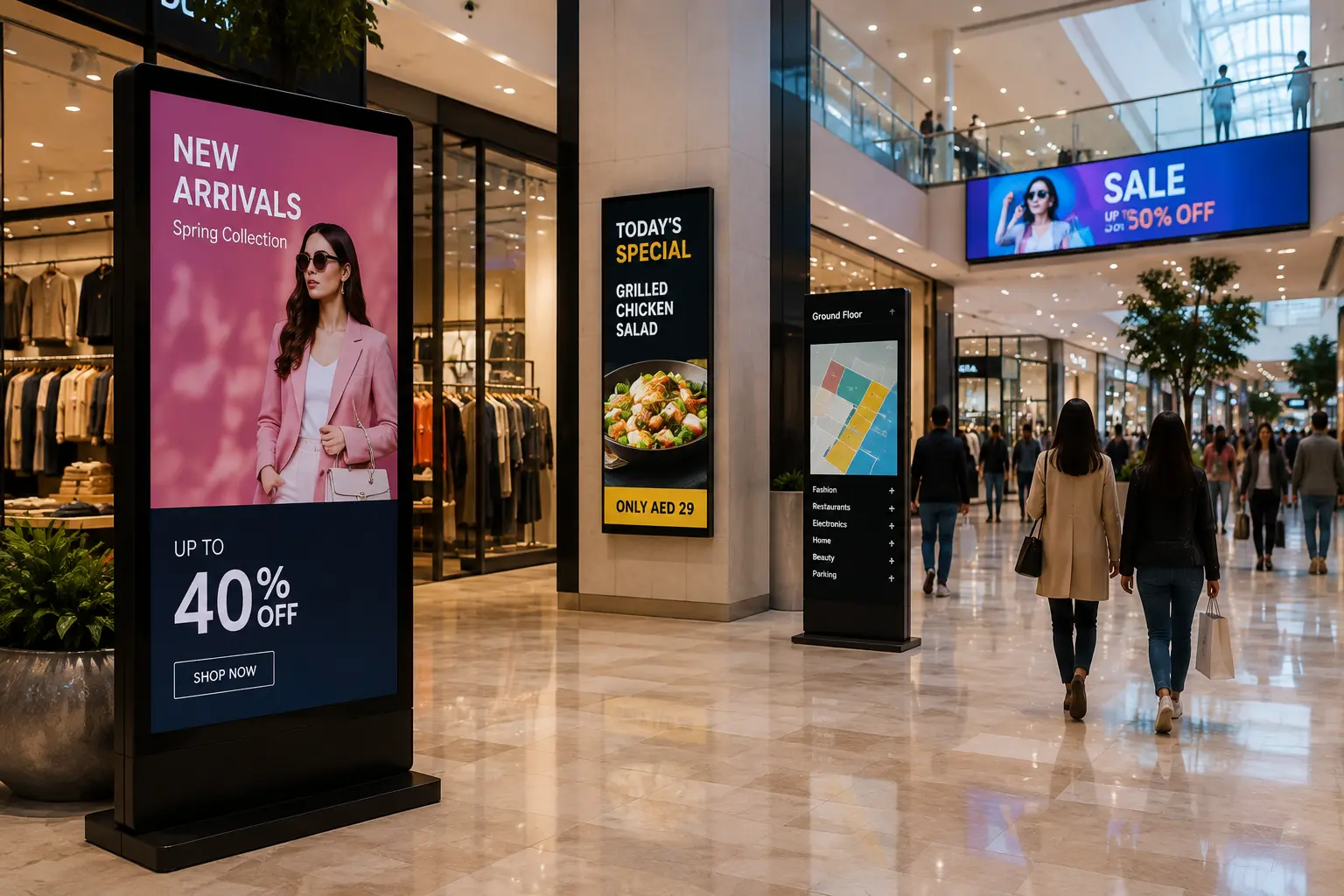 Digital signage in Dubai
