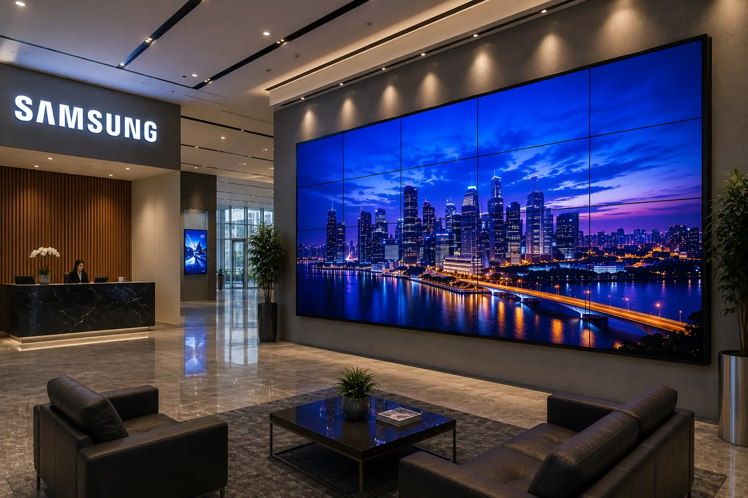 LED video wall